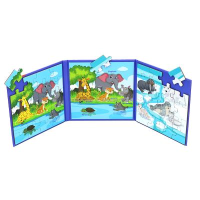 China Cartoon Toy Hot Selling 2021 Custom Puzzle Pieces Clear Jigsaw Puzzle for sale