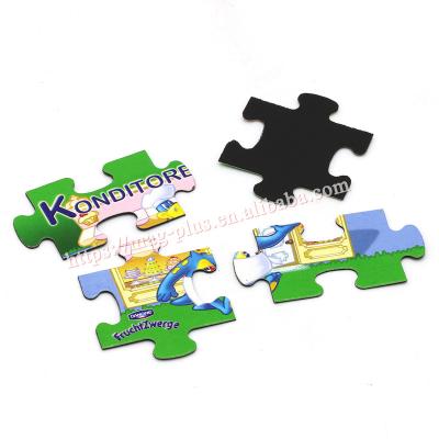 China Cartoon Toy Custom Souvenir Activity Kids Box Set Magnetic Dress Playing PVC Puzzle Fridge Magnet for sale