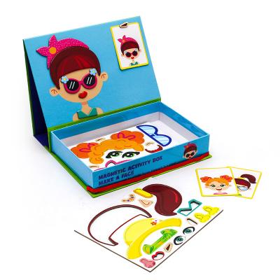 China Wholesale Game--Educational Toy Magnetic Book Shape Box Magnet Game Book for sale