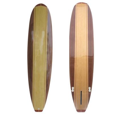 China Malibu surfboard wooden EPS foam+ fiberglass 8ft*22inch*3inchEPS foam core epoxy surfboard for sale