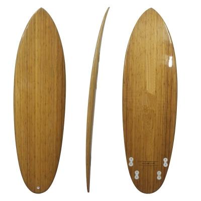 China Unisex Wood Surfboard 6' Short Veneer 2*21 3/4