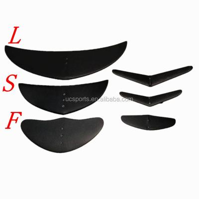 China Unisex PUR Carbon Surf Aluminum Wings Front Rear Wings For Hydrofoil F S L Kite Surf, SIP. Surfing for sale