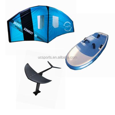 China New Adults Kite Set Surf, Wing Foil + Hydrofoil + Inflatable Aluminum Board with Carbon Plate. Wing Foil Kit for sale