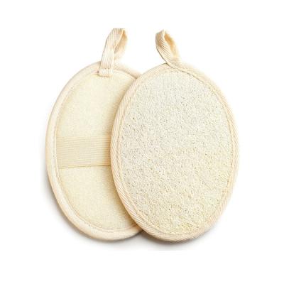 China EXFOLIATING Shower Products Eco - Friendly All Natural Bath Cotton Reusable Sisal Hemp Exfoliating Loofah Pad Sponge for sale