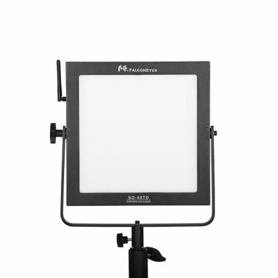 China PORTABLE Hawk Eyes SO-40TD 3000-5600K LED Square Panel Lamp Photography Lighting for Interview/Movie/Movie/Video Shooting for sale