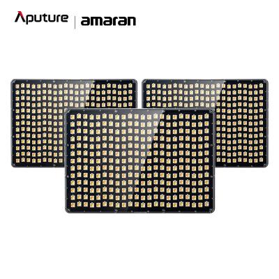 China Aputure Amaran P60x 60W 3200K~6500K LED Panel Light PORTABLE Fill Light for Character Interview with Softbox, Grill and Universal Joint for sale