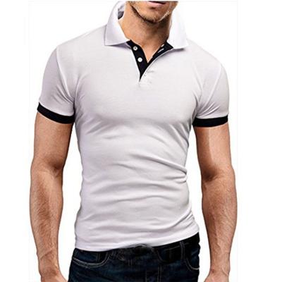 China Custom Logo QUICK DRY short sleeve quick dry plain for men's T-shirts fabric business quick dry simple men's polo shirt plus size for sale