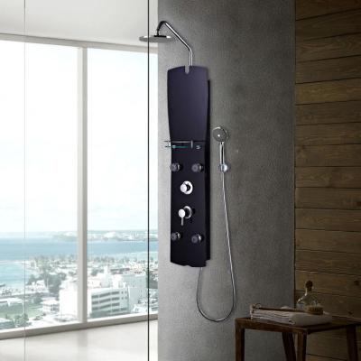 China Metered Faucets Spraying Massage With Jets Tower System Body Multi Function Shower Panel For Home Appliances for sale