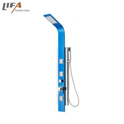 China Without Slide Bar Hydromassage Product Shower Panel Manufacturer Professional Sanitary Model for sale