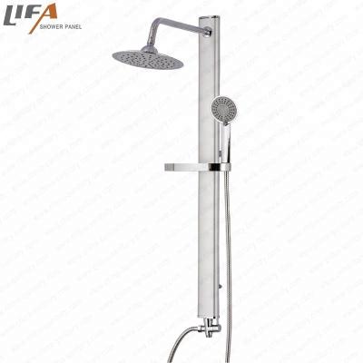 China Metered Cheap Price Bathroom Shower Column Faucets Easy Install Professional Corner Shower Panel for sale