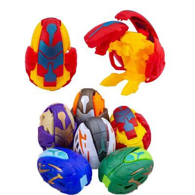 China Innovative Children's Deformation Dinosaur Egg Toys Manually Assembled Capsule Boys Otto Eggs Kindergarten Small Gifts Wholesale for sale