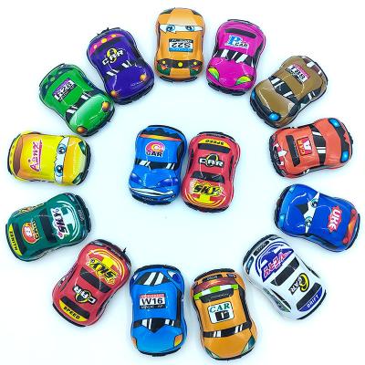 China 2022 friction toy popular children's mini simulation pull back car model toys cheap small gifts wholesale for sale