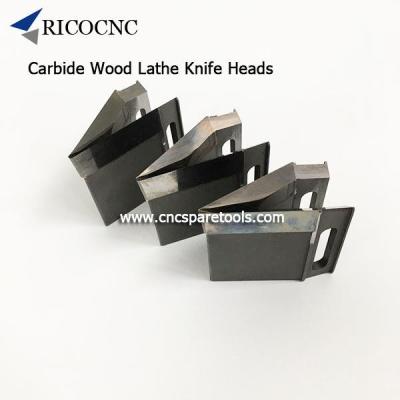 China Carbide Wood Lathe spare Knife Heads 40MM for CNC Woodturning Lathe Machine for sale