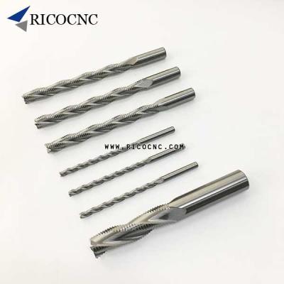 China DIY customized Long Solid Carbide Router Bits CNC cutter bits for Wood Mold Milling for sale