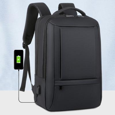 China Wholesale With USB Charging Men's Business 15.6 Inch Laptop Bags Waterproof College Laptop Backpack for sale