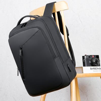 China With USB Customized Waterproof Travel Notebook Unisex Business Backpack Smart Shoulder Computer Bags With USB Charging Port for sale