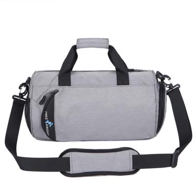 China Fashion High Quality Men's Waterproof Sports Fleece Gym Travel Bag With Sports Shoes Bag for sale