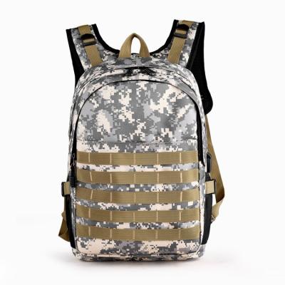 China 2021 hot sale Camouflage army climbing bag Pubg bag PORTABLE hot outdoor camping military tactical backpack for sale