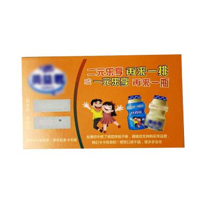 China paper & Cardboard Guaranteed Unique Buy Quality Custom Scratch Card Cheap Scratch Cards for sale