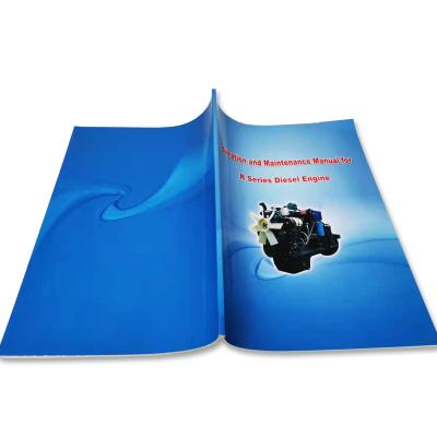 China paper & Top Quality Widely Used Cardboard Cards Flipping Booklet Instructions Wash Printing for sale