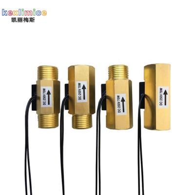 China Brass ESM-LK48 1.5L/min Starting Magnetic Flow Switch Price for sale