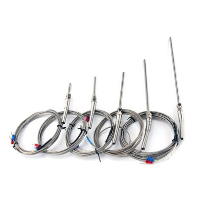 China High Precision Type Thermocouple , Stainless Steel Thermometer Oven Wire M8 K /E Sensor for sale