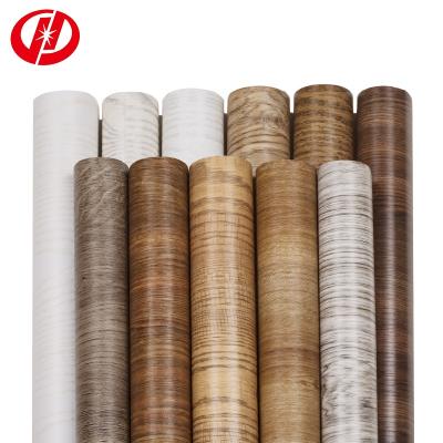 China Soft Hot Selling Wood Grain Vinyl Self Adhesive Wallpaper For Decoration for sale