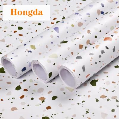 China Modern Designs Waterproof+ECO-Friendly 3d Self Adhesive Floor Tiles For Bathroom Decorative Plastic Flooring for sale