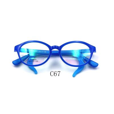 China Other 2018 New Fashion Kids Soft Rubber Eyeglasses TR90 Kids Optical Frame for sale