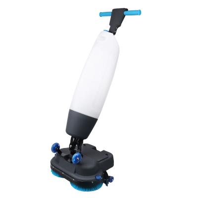 China Hotels Walk Behind Industrial Commercial Popular Field Wash Dryer Tile Floor Scrubber Cleaning Machine For Home Floor Sweeper 1-1.2h for sale