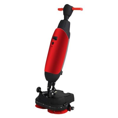 China Hotels Industrial Floor Scrubber Machine Sweeper Wet And Dry Cleaning Cordless Vacuum Cleaner for sale