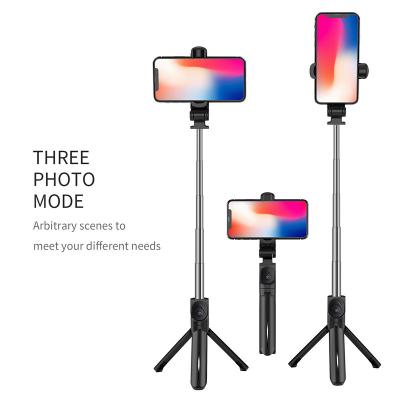 China New Portable Flexible Selfie Stick With Wireless Tripod Stand Outdoor For Vlogging Live Streaming Smartphones for sale