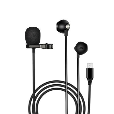 China 2020 Lavalier Microphone 3.5mm Lapel Microphone Live Broadcast Loud Recording Teaching Speaker lavalier microphone for sale