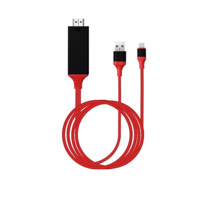 China For macbook cable supplier 4K high temperature usb c c to hdtv usb cable work with phone/notebook for sale