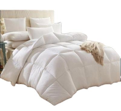 China Popular Simple White 2022 Home Cotton King Size Comforter Set for sale