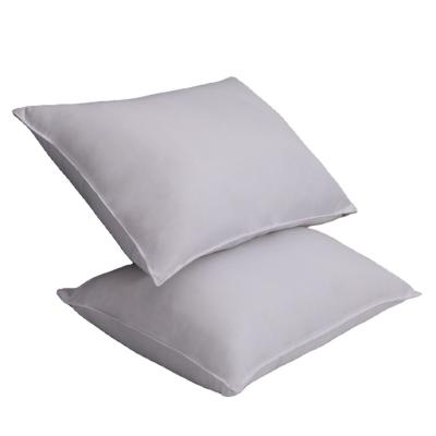 China Washable Polycotton Body 50/50 Hilton Polyester Hollow Fiber Hotel Covered Bed Pillow for sale