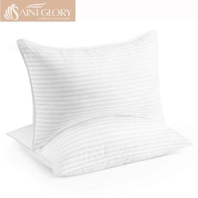 China Anti-Snoring Hotel Collection Gel Rest Luxury Dust Mite Resistant Hypoallergenic Plush Pillow for sale