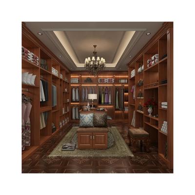 China Other Bedroom Storage Wardrobe Customized Wooden Closet Wardrobes Villas Furniture for sale