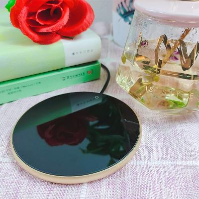 China 2021 Ultrathin Leak Free Wholesa Coffee Mug Warmer With Ceramic Electric Mug Warmer With Thermostat Mug Coffee Mug Warmer Heater for sale