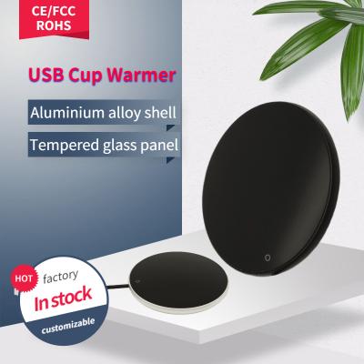 China 2021 Factory Price Ultra-thin Cup Car Dish Cup Coffee Mug Holder Coffee Cup Warmer Warmer Cheap Cup Warmer 2021 for sale