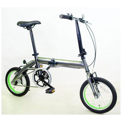 China OEM High Quality Mini 16 Inch Folding Bike Steel Custom Foldable Cycle Folding Bicycles For Adult for sale