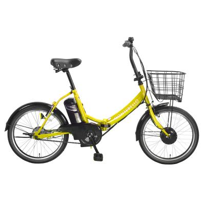 China 20Inch Long Range 250w 36v Universal Cheap Steel Folding Foldable Electric City Bike Electric Bike for sale