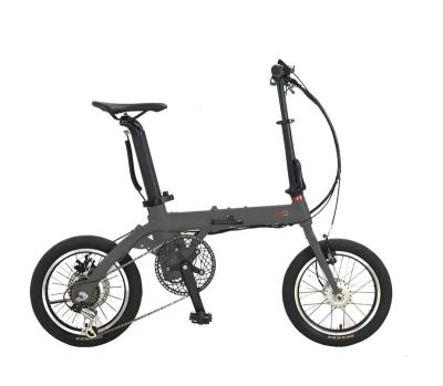 China Wholesale 250w Battery Aluminum Alloy Folding Ebike 16