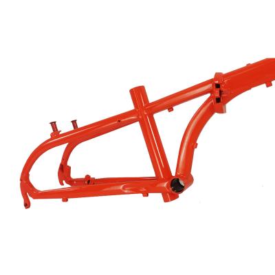 China Folding Bikes Hot Sale OEM Custom Bicycle Frame High Carbon Steel Foldable Bicycle Frame for sale