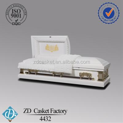 China American Style Good Quality Steel Metal Caskets Funeral Caskets For Sale 4432 for sale