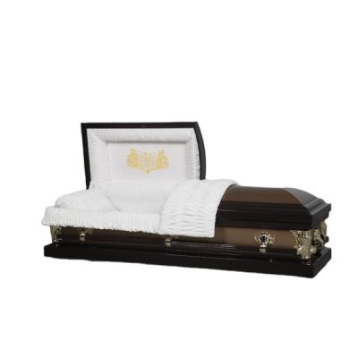 China 2020 year old style american style burial steel caskets for sale china for sale