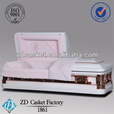 China American Style Purchase Metal Caskets High Quality Steel Caskets (1861) for sale