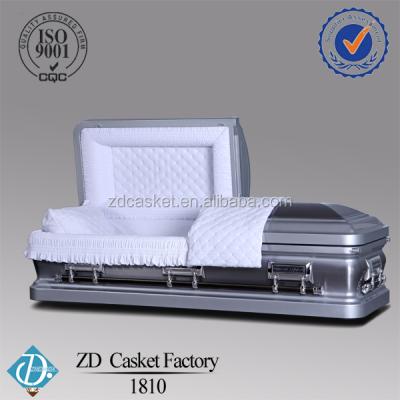 China American Style Hot Sale 18 GA 20 GA 1810 Metal Coffin for sale