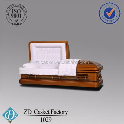 China china american style wholesale high quality steel coffin for sale