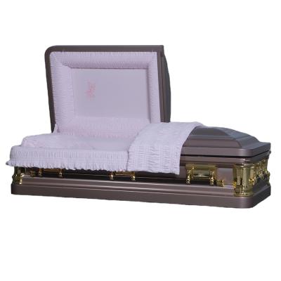 China American Porcelain Style Burial Casket (American Style Oversized Caskets) for sale